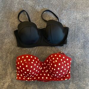 Balconette bra style swim top 36DD